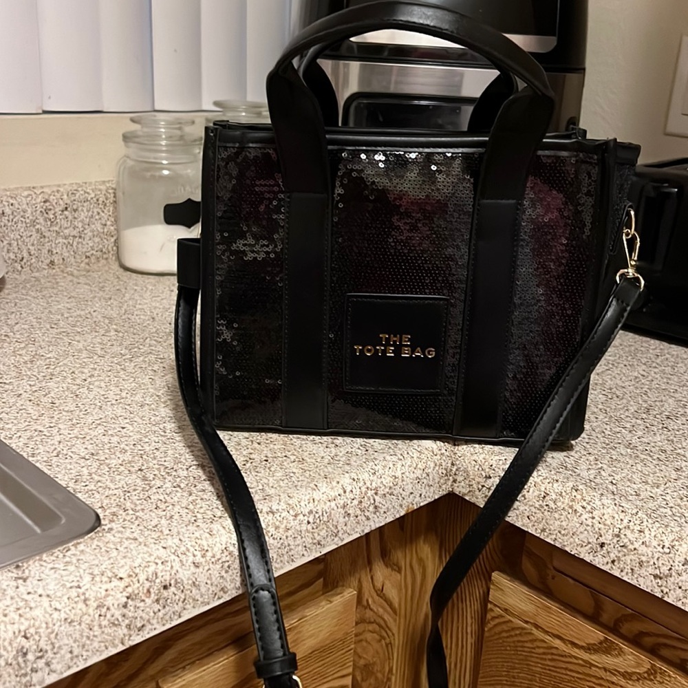 The Tote Bag Dupe with sequins